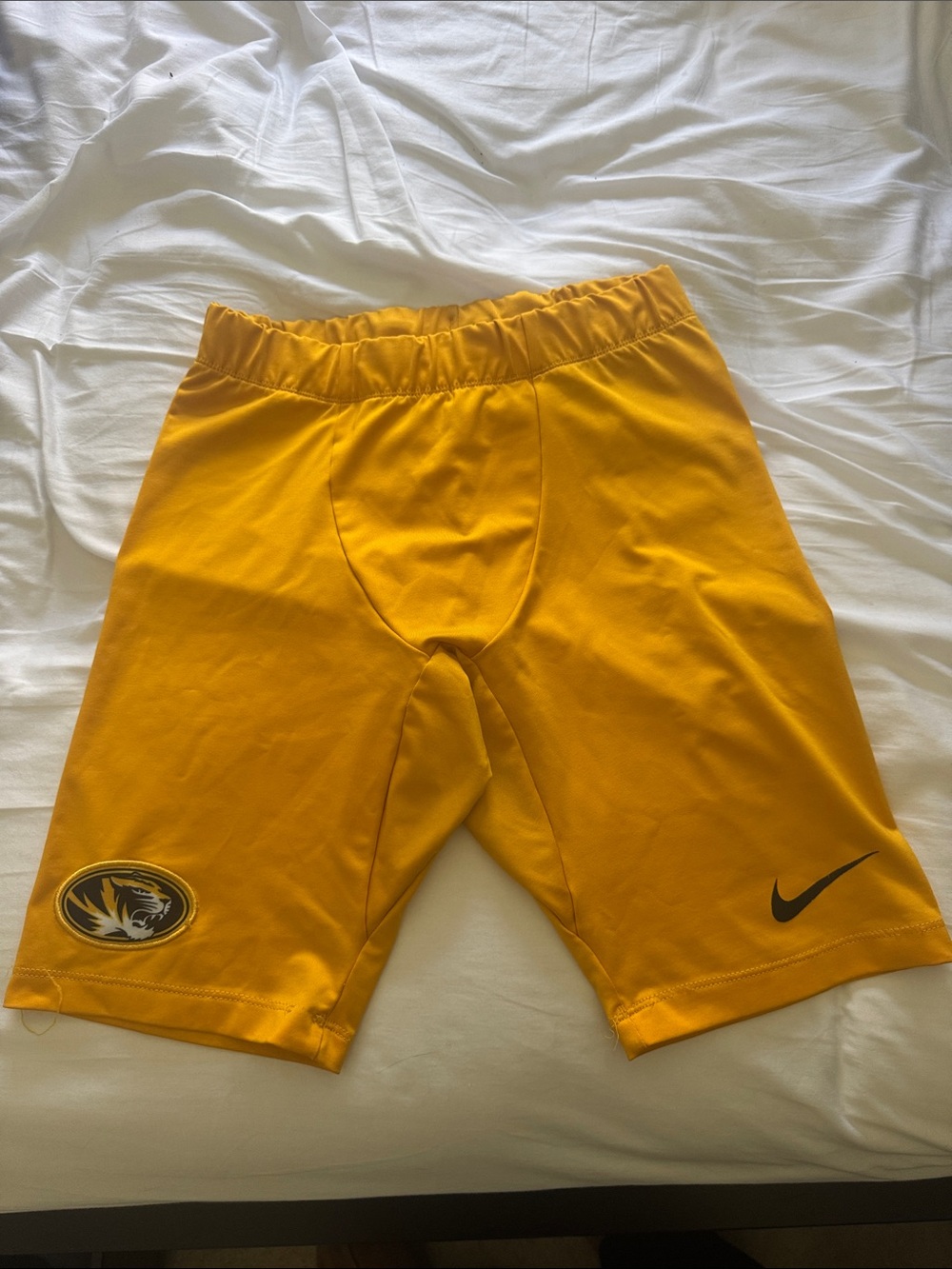 Nike Mizzou Tiger Compression/Athletic Shorts with Tiger Logo size M
